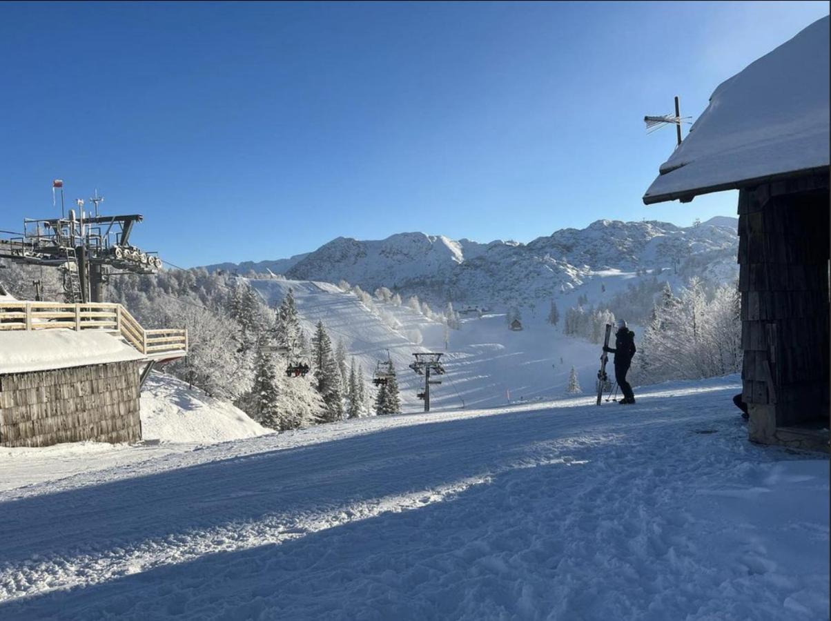 Chalet Burja At Vogel Mountain - Cable Car Access Or Hiking - Not Reachable With Car Бохинь Экстерьер фото