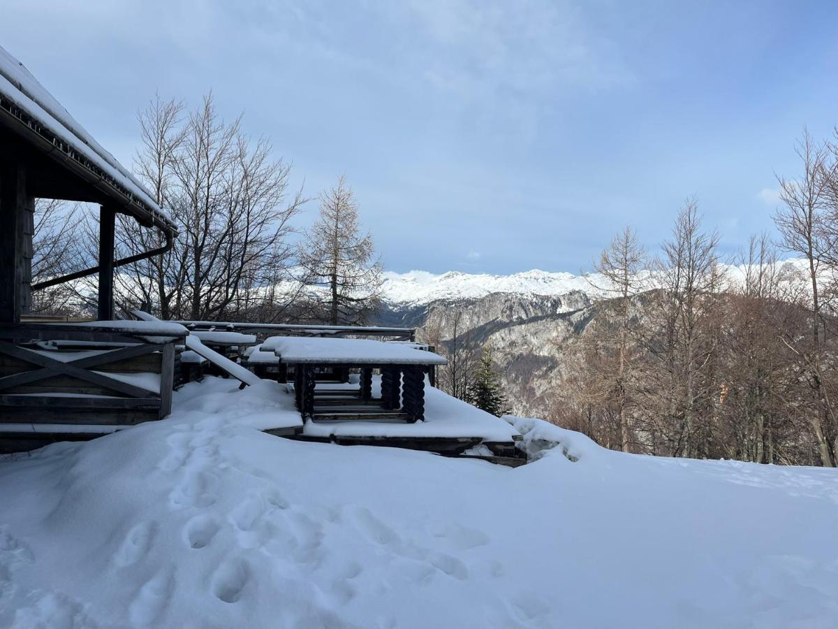 Chalet Burja At Vogel Mountain - Cable Car Access Or Hiking - Not Reachable With Car Бохинь Экстерьер фото
