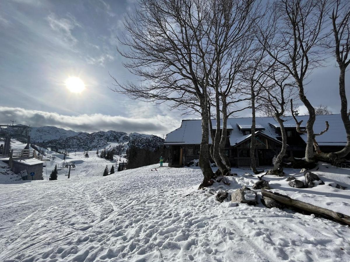 Chalet Burja At Vogel Mountain - Cable Car Access Or Hiking - Not Reachable With Car Бохинь Экстерьер фото
